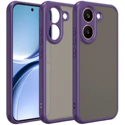 Coque arrière Phonesta AirFrost pour Xiaomi Poco X8 Pro - Violet mat