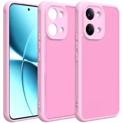 Coque arrière Phonesta AirFrost pour Xiaomi Poco X8 Pro Max - Rose bonbon mat
