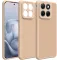 Coque arrière Phonesta AirFrost pour Motorola Edge 70 Fusion - Beige sable mat
