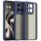 Coque arrière Phonesta AirFrost pour Motorola Moto G47/G37/G37 Power - Bleu mat