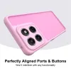 Coque arrière Phonesta AirFrost pour Motorola Moto G47/G37/G37 Power - Rose bonbon mat 4