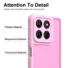 Coque arrière Phonesta AirFrost pour Motorola Moto G47/G37/G37 Power - Rose bonbon mat 6