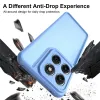 Coque arrière Phonesta AirFrost pour Motorola Moto G47/G37/G37 Power - Bleu saphir mat 3