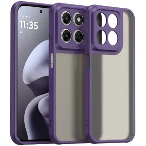 Coque arrière Phonesta AirFrost pour Motorola Moto G87/G77/G76 - Violet mat