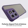 Coque arrière Phonesta AirFrost pour Motorola Moto G87/G77/G76 - Violet mat 4