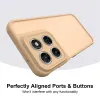 Coque arrière Phonesta AirFrost pour Motorola Moto G87/G77/G76 - Beige sable mat 4