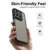 Coque arrière Phonesta AirFrost pour Motorola Moto G87/G77/G76 - Noir mat 1