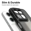 Coque arrière Phonesta AirFrost pour Motorola Moto G87/G77/G76 - Noir mat 5