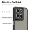 Coque arrière Phonesta AirFrost pour Motorola Moto G87/G77/G76 - Noir mat 6