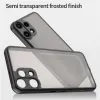 Coque arrière Phonesta AirFrost pour Nothing Phone (3a) Lite - Noir mat 3