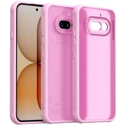 Coque arrière Phonesta AirFrost pour Nothing Phone (4a) - Rose bonbon mat