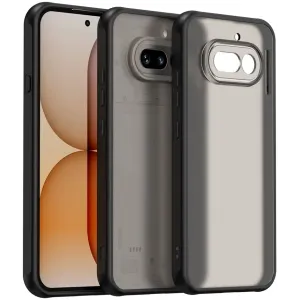 Coque arrière Phonesta AirFrost pour Nothing Phone (4a) - Noir mat
