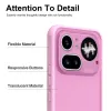 Coque arrière Phonesta AirFrost pour Nothing Phone (4a) Pro - Rose bonbon mat 6