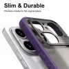 Coque arrière Phonesta AirFrost pour Nothing Phone (4a) Pro - Violet mat 5