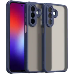 Coque arrière Phonesta AirFrost pour Samsung Galaxy A27 - Bleu mat
