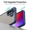 Coque arrière Phonesta AirFrost pour Samsung Galaxy A27 - Bleu mat 2