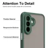 Coque arrière Phonesta AirFrost pour Samsung Galaxy A27 - Vert mat 6