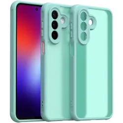 Coque arrière Phonesta AirFrost pour Samsung Galaxy A27 - Bleu givré mat