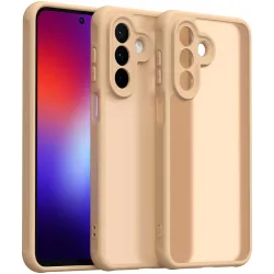 Coque arrière Phonesta AirFrost pour Samsung Galaxy A27 - Beige sable mat