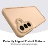 Coque arrière Phonesta AirFrost pour Samsung Galaxy A27 - Beige sable mat 4