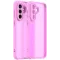 Coque arrière Phonesta AirFrost pour Samsung Galaxy A37 - Rose bonbon mat