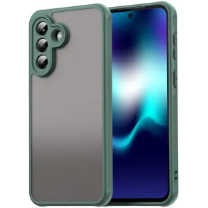 Coque arrière Phonesta AirFrost pour Samsung Galaxy A37 - Vert mat