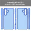 Coque arrière Phonesta AirFrost pour Samsung Galaxy A37 - Bleu saphir mat 8