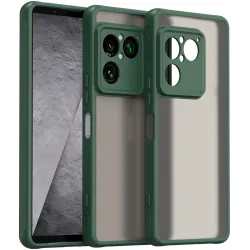 Coque arrière Phonesta AirFrost pour Sony Xperia 1 VIII - Vert mat