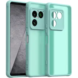 Coque arrière Phonesta AirFrost pour Sony Xperia 1 VIII - Bleu givré mat