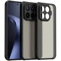 Coque arrière Phonesta AirFrost pour Xiaomi 17T Pro - Noir mat