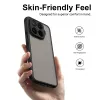 Coque arrière Phonesta AirFrost pour Xiaomi 17T Pro - Noir mat 1