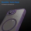 Coque arrière Phonesta AirFrost avec MagSafe pour Apple iPhone 17e/16e - Violet mat 8