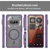 Coque arrière Phonesta AirFrost avec MagSafe pour Nothing Phone (3a) - Violet mat 7