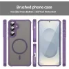 Coque arrière Phonesta AirFrost avec MagSafe pour Samsung Galaxy S24 FE - Violet mat 3