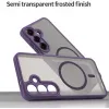 Coque arrière Phonesta AirFrost avec MagSafe pour Samsung Galaxy S24 FE - Violet mat 6