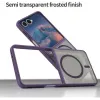 Coque arrière Phonesta AirFrost avec MagSafe pour Samsung Galaxy Z Flip 7 - Violet mat 4