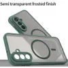 Coque arrière Phonesta AirFrost avec MagSafe pour Samsung Galaxy A17/A26 - Vert mat 5