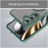 Coque arrière Phonesta AirFrost avec MagSafe pour Samsung Galaxy S25 FE - Vert mat 6