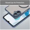 Coque arrière Phonesta AirFrost avec MagSafe pour Samsung Galaxy A07 4G - Bleu mat 6