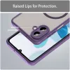 Coque arrière Phonesta AirFrost avec MagSafe pour Samsung Galaxy A07 4G - Violet mat 6