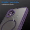 Coque arrière Phonesta AirFrost avec MagSafe pour Samsung Galaxy Xcover 7 Pro - Violet mat 6
