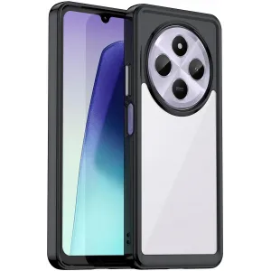 Coque arrière Phonesta Acrylic Hybrid pour Xiaomi Redmi 14C / Xiaomi Poco C75 - Noir