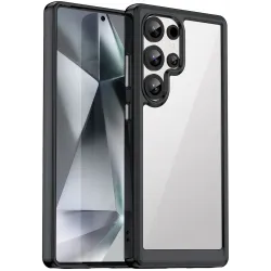 Coque arrière Phonesta Acrylic Hybrid pour Samsung Galaxy S25 Ultra - Noir