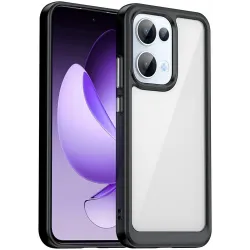 Coque arrière Phonesta Acrylic Hybrid pour Oppo Reno13 - Noir