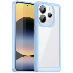Coque arrière Phonesta Acrylic Hybrid pour Xiaomi Redmi Note 14 4G - Bleu