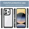 Coque arrière Phonesta Acrylic Hybrid pour Xiaomi Redmi Note 14 4G - Noir 8