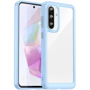 Coque arrière Phonesta Acrylic Hybrid pour Samsung Galaxy A36/A56 - Bleu