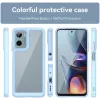 Coque arrière Phonesta Acrylic Hybrid pour Motorola Moto G05 / Moto E15 - Bleu 2