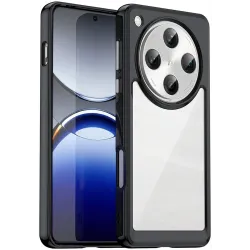 Coque arrière Phonesta Acrylic Hybrid pour Oppo Find X8 Pro - Noir