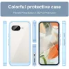 Coque arrière Phonesta Acrylic Hybrid pour Google Pixel 9a - Bleu 8